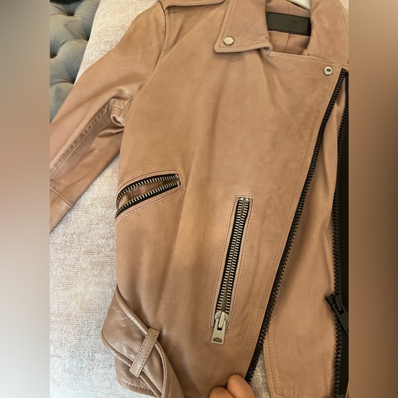 All Saints Leather Jacket - Picture 7 of 8